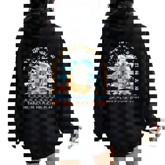 God's Rock-Solid Breaker Rock Beach Vbs 2024 Christian Women Oversized Hoodie Back Print | Mazezy