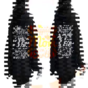 Happiest Mom On Earth Mother Mama Women Oversized Hoodie Back Print - Thegiftio UK