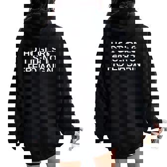 Hot Girls Listen To Fred Again House Dnb Techno Dj Edm Slay Women Oversized Hoodie Back Print - Seseable