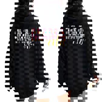 Mamacita Cinco De Mayo Serape Mexican Mom Women Oversized Hoodie Back Print | Mazezy