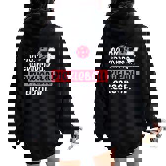 Mom Grandma Pickleball Legend Pickle Ball Mama Nana Women Women Oversized Hoodie Back Print | Mazezy
