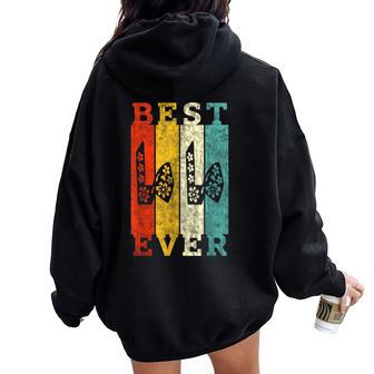 Mother Arabic Calligraphy Mama Mother's Day Women Oversized Hoodie Back Print - Monsterry UK