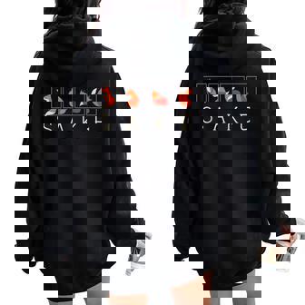 Oh For Fox Sake Graphic For Or Women Women Oversized Hoodie Back Print - Thegiftio UK