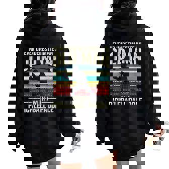 Pickleball For Paddle Pickle Ball Player Women Oversized Hoodie Back Print | Mazezy