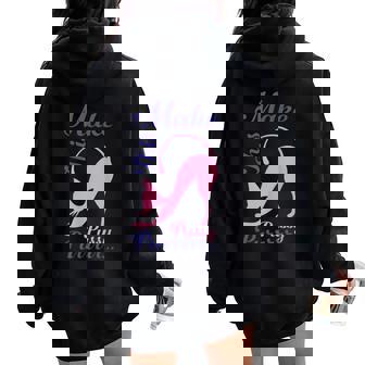 Pussy Sex Kinky Bdsm Petplay Women Oversized Hoodie Back Print - Thegiftio UK
