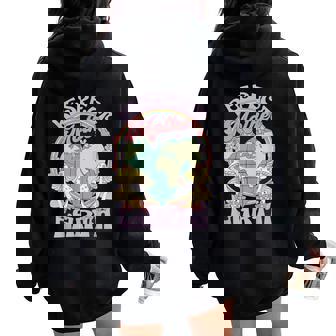 Respect Mother Earth Day Women Oversized Hoodie Back Print - Thegiftio UK