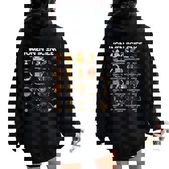 In Science Women Oversized Hoodie Back Print - Thegiftio