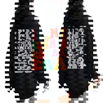 In My Summer Break Era End Of School Teacher Student Women Oversized Hoodie Back Print | Mazezy