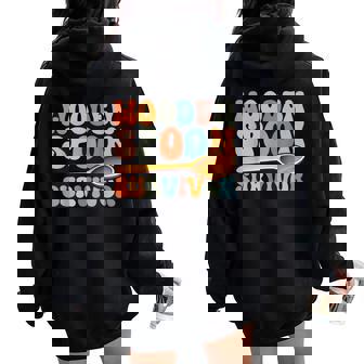 I Survived The Wooden Spoon Wooden Spoon Survivor Women Women Oversized Hoodie Back Print | Mazezy