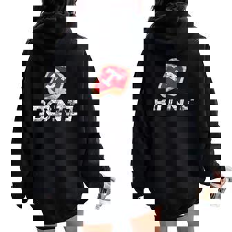 T-Bone Saying Sarcastic Novelty Humor Women Oversized Hoodie Back Print - Thegiftio