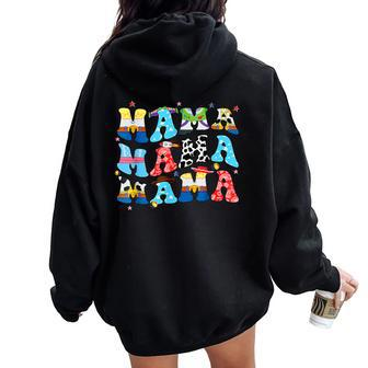 Toy Story Mama Boy Mom Mother's Day For Womens Women Oversized Hoodie Back Print - Seseable