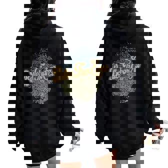 Vintage Better Fingerprint Than Ezras Cassette 90S Women Oversized Hoodie Back Print | Mazezy