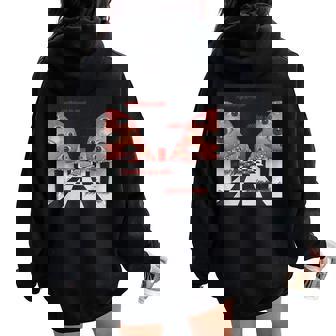 Weirdcore Aesthetic Mushroom Eyes Strangecore Traumacore Women Oversized Hoodie Back Print - Thegiftio