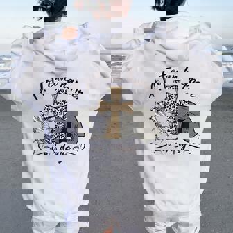 A Lot Can Happen In 3 Days Christian Jesus Easter Day Women Women Oversized Hoodie Back Print - Monsterry