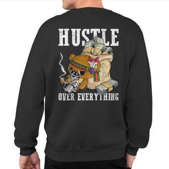 Bear Hustle Spirit Native American Edition Sweatshirt Back Print - Monsterry