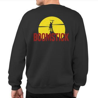 This Is My Boomstick Shotgun Dead Chest Evil Sweatshirt Back Print - Monsterry