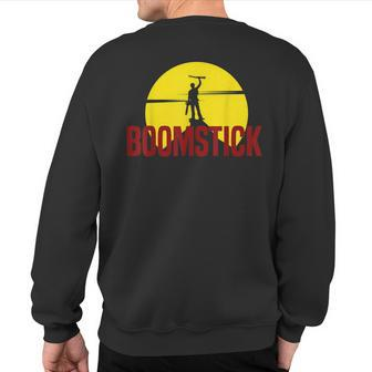 This Is My Boomstick Shotgun Dead Red Evil Sweatshirt Back Print - Monsterry