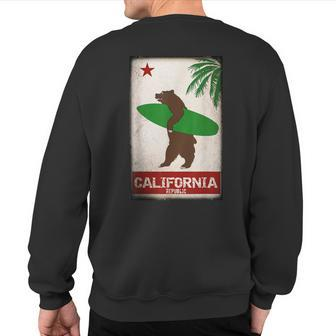 California Republic Surf T Sweatshirt Back Print - Monsterry