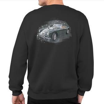 Classic British Mgb Sports Car Sweatshirt Back Print - Monsterry UK