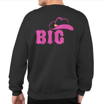 Cute Big Family Matching Gbig Big Little Sorority Sweatshirt Back Print - Monsterry AU