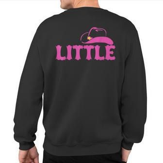 Cute Little Family Matching Gbig Big Little Sorority Sweatshirt Back Print - Monsterry AU