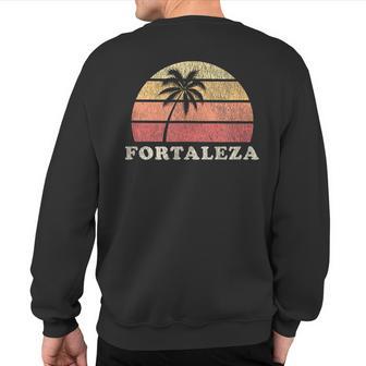 Fortaleza Vintage 70S Retro Throwback Sweatshirt Back Print - Monsterry CA