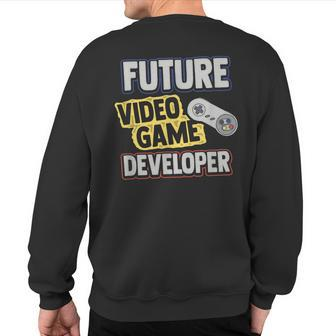 Future Video Game Developer er Programmer Sweatshirt Back Print - Monsterry CA