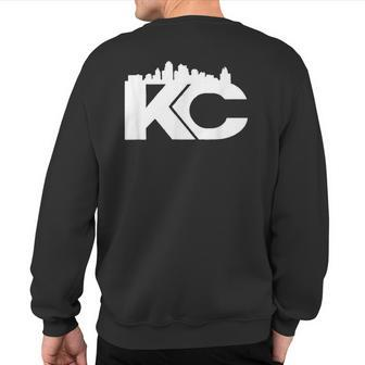 Kansas City Skyline KC T Kc Sweatshirt Back Print - Monsterry AU