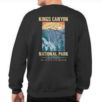 Kings Canyon Us National Park California Usa Parks Lover Sweatshirt Back Print - Monsterry DE