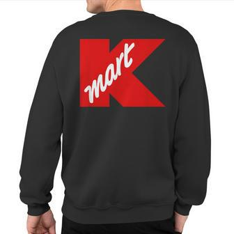 Kmart Department Vintage Retro K-Mart Sweatshirt Back Print - Thegiftio UK
