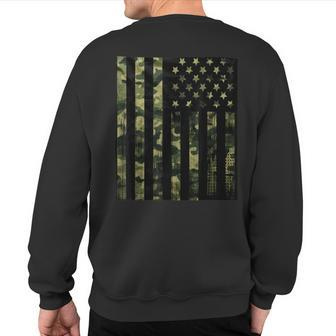 Men's Non-Typical Series Military Fatigue Men's Tactical Sweatshirt Back Print - Monsterry