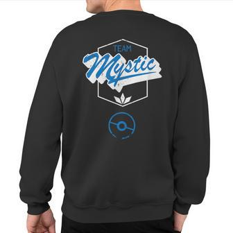 Mystic Team Video Game Sweatshirt Back Print - Monsterry