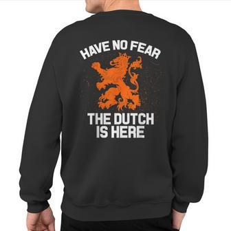 Netherlands Overijssel Valkenburg Amsterdam Europe Sweatshirt Back Print - Monsterry CA