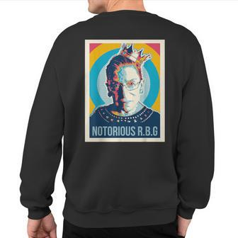 Notorious Ruth Vintage Sweatshirt Back Print - Monsterry UK