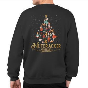 Nutcracker Squad Ballet Dance Lovely Christmas Sweatshirt Back Print - Seseable