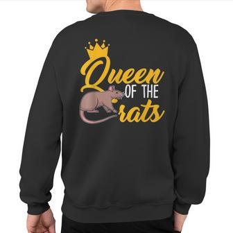 Queen Of The Rats Sweatshirt Back Print - Monsterry UK