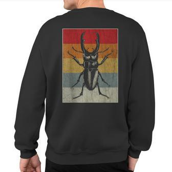 Retro Bug Insect T Cool Vintage Style Sweatshirt Back Print - Monsterry CA