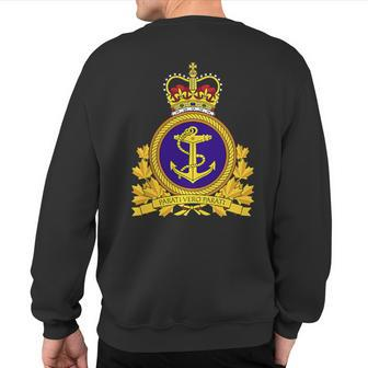 Royal Canadian Navy Rcn Military Armed Forces Sweatshirt Back Print - Monsterry UK