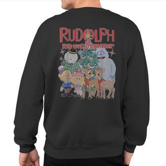 Rudolph The Red Nosed Reindeer Christmas Special Xmas Sweatshirt Back Print - Thegiftio