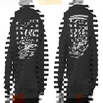 I See Swirl Marks Car Detailer Detailing Quote Car Cleaning Sweatshirt Back Print - Monsterry