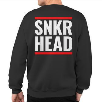 Sneaker Heads Sneaker Lover Sweatshirt Back Print - Monsterry DE