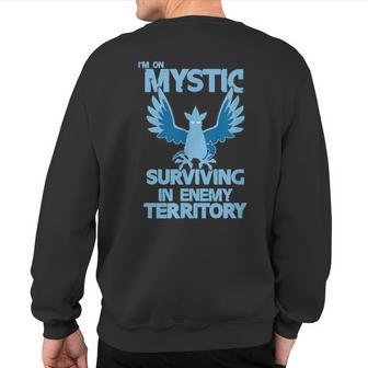 Survivor - Go Mystic Team Sweatshirt Back Print - Monsterry