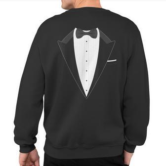 Tuxedo For Weddings And Special Occasions Sweatshirt Back Print - Monsterry DE