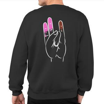 Two In The Pink One In The Stink Sweatshirt Back Print - Monsterry CA