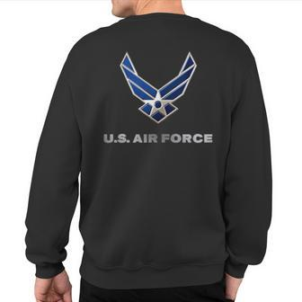 Us Air Force Meps Bmt Military Training Sweatshirt Back Print - Monsterry DE