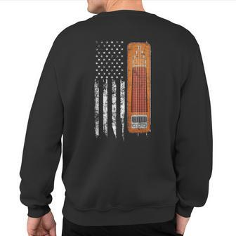 Vintage Pedal Sl American Us Flag Sweatshirt Back Print - Monsterry UK