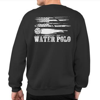 Water Polo Cute Team Aquatic Sport Usa Sweatshirt Back Print - Monsterry CA