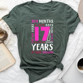 17Th Birthday Daughter Niece 17 Year Old Girls Bella Canvas T-shirt - Seseable