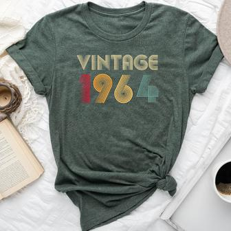 60Th Birthday 60 Years Old Retro Vintage 1964 Bella Canvas T-shirt - Monsterry CA