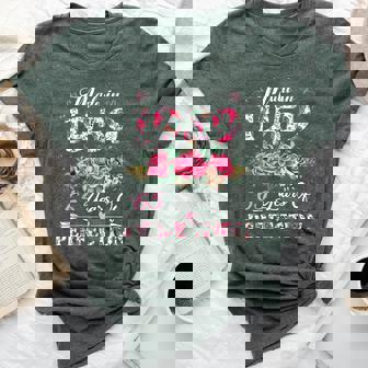 65 Year Old Made In 1959 Floral 65Th Birthday Women Bella Canvas T-shirt - Seseable